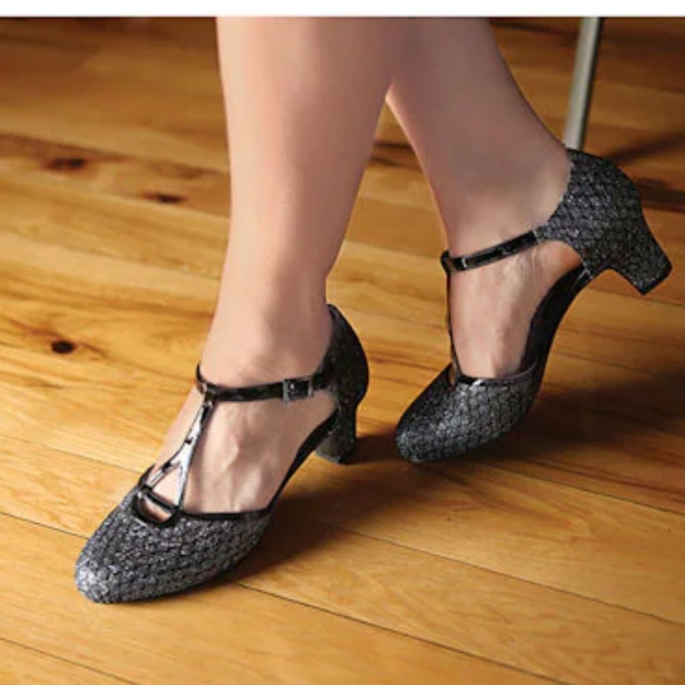 ROS HOMMERSON T-Strap Pump Shoes - Wide